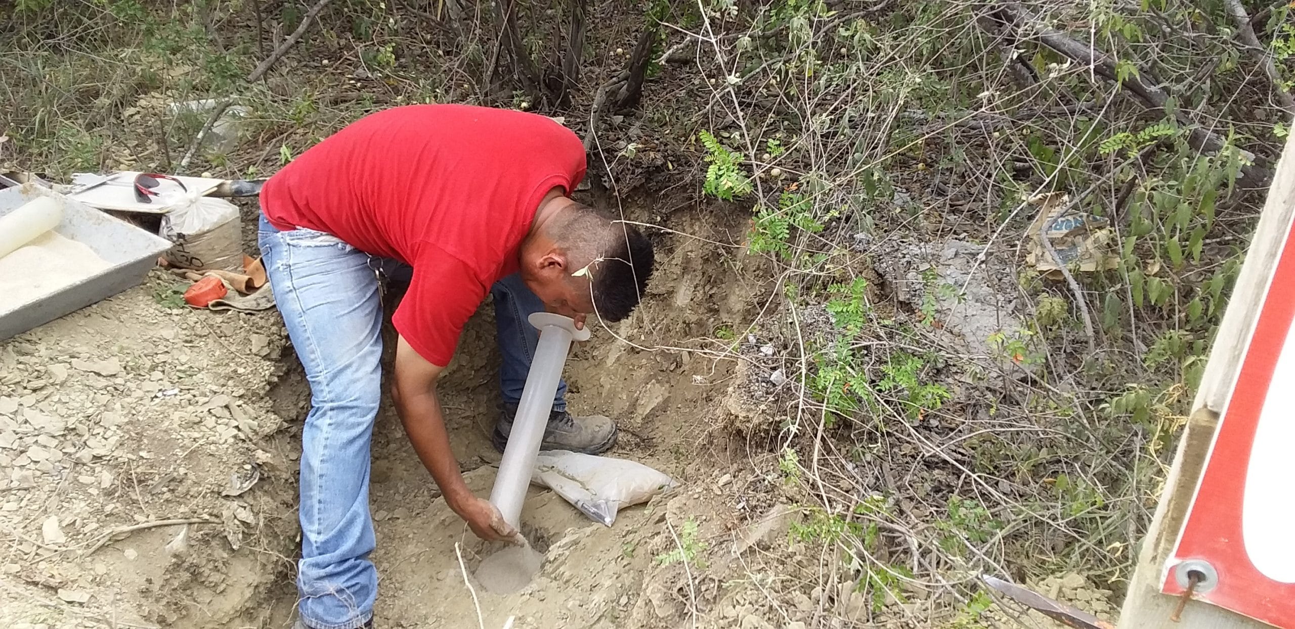 3. Estudios de mecánica de suelos a cielo abierto del tipo alterado e inalterado